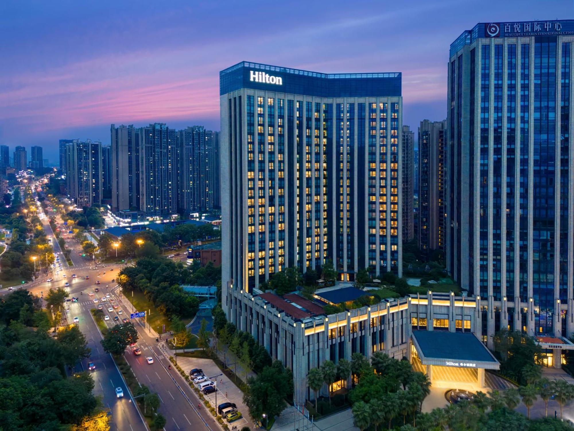 Hilton Chengdu Longquanyi Hotel Exterior photo